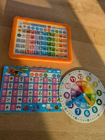 호빵맨 학습 완구 세트, 시계