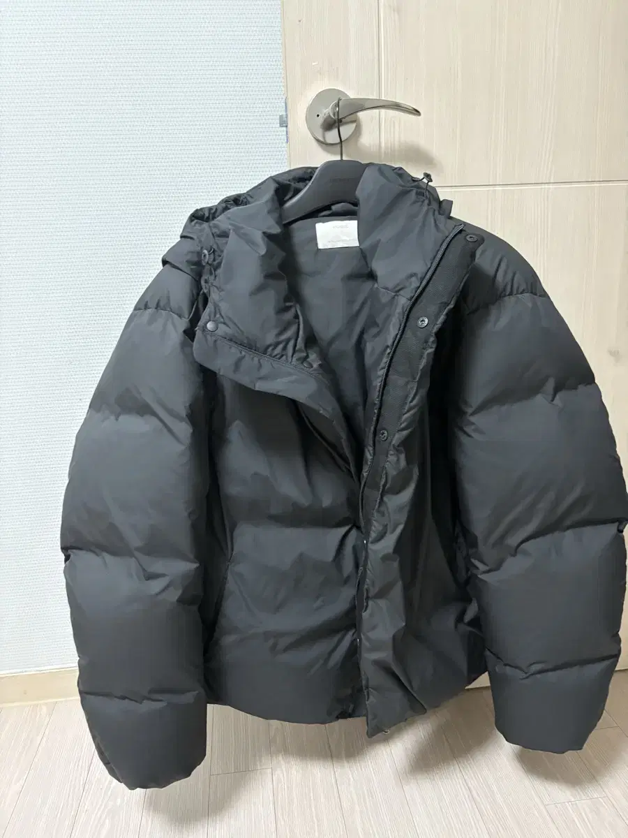 AMORMENTO HOODED DOWN Puffer