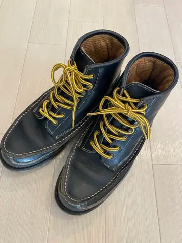 Danner 블랙 가죽 마운틴 부츠 워크 부츠 24.5cm