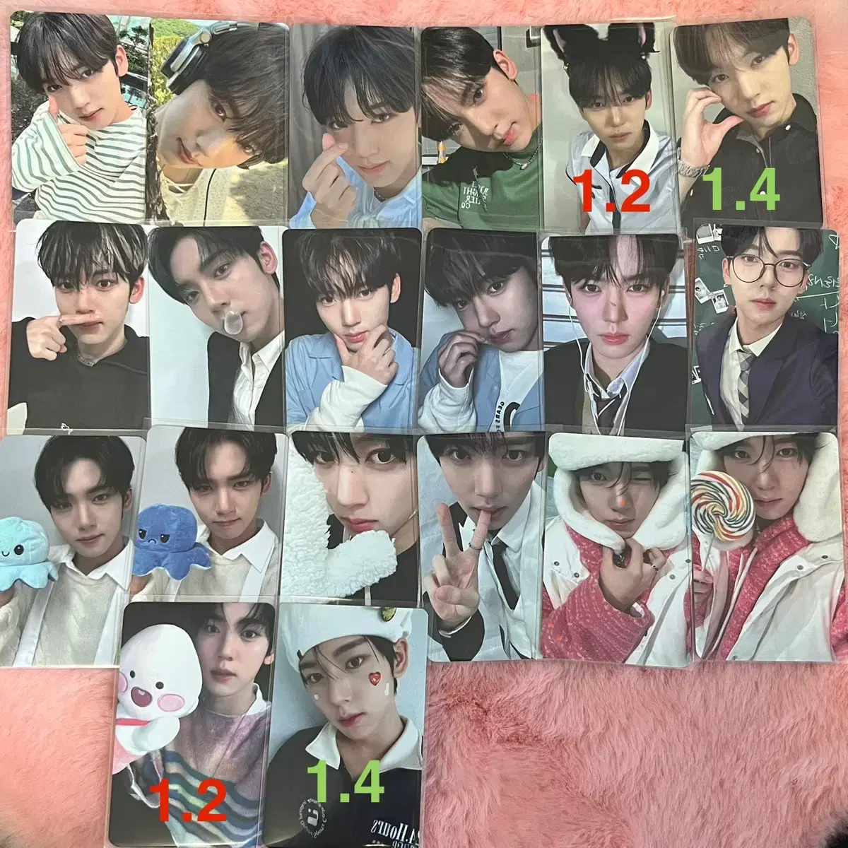 제로베이스원 제베원 유진 한유진 포카 미공포 차이나 중국 1집 2집