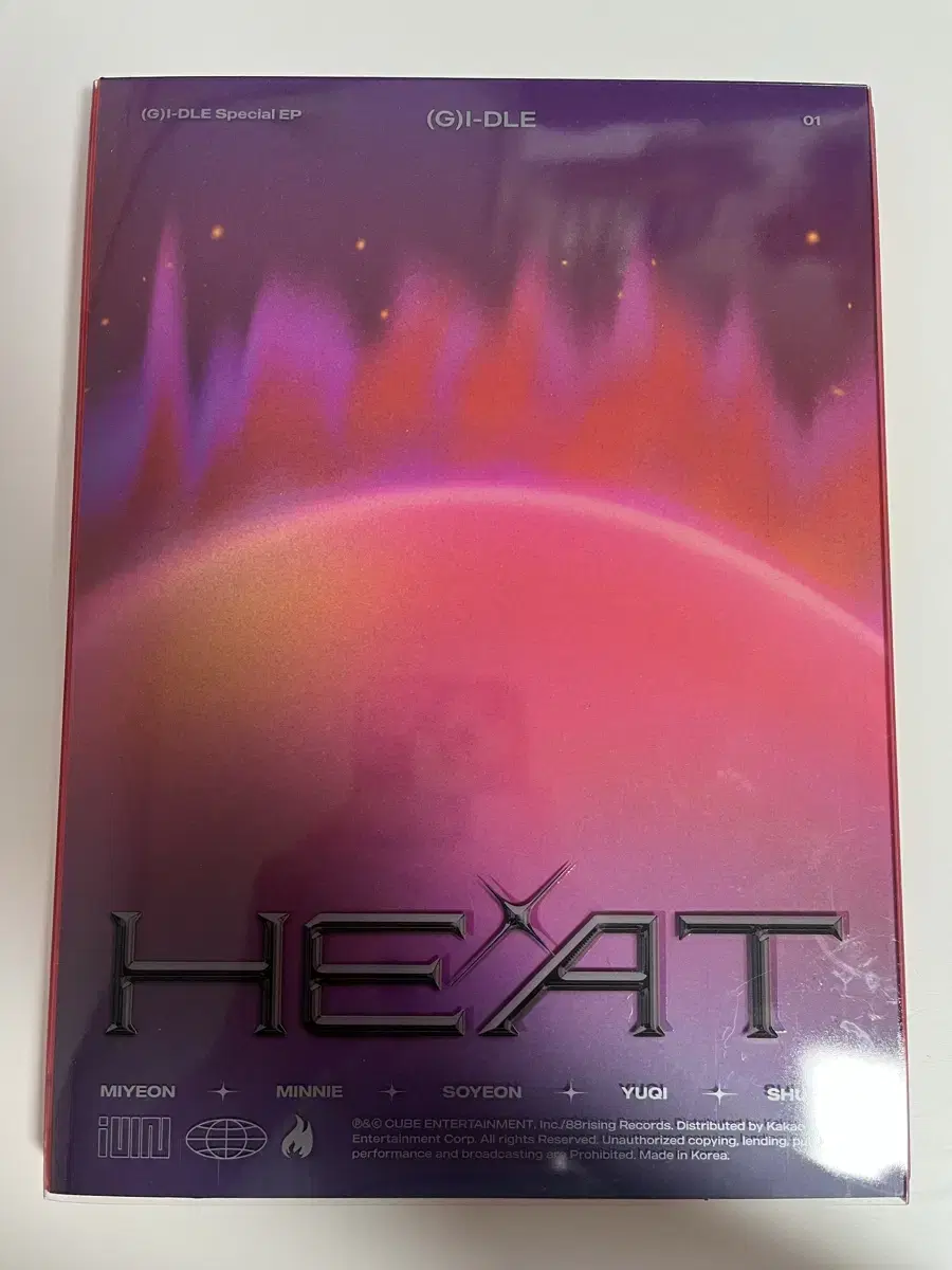 (여자) 아이들 HEAT 앨범 판매
