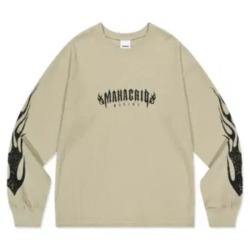 마하그리드 FLAME WAFFLE LS TEE
