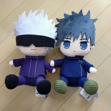 주술회전 큐루마루 초대형 봉제 인형 2개 세트