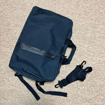 단종 모델 유니클로 3way 백 비즈니스 백 네이비 가방 백팩