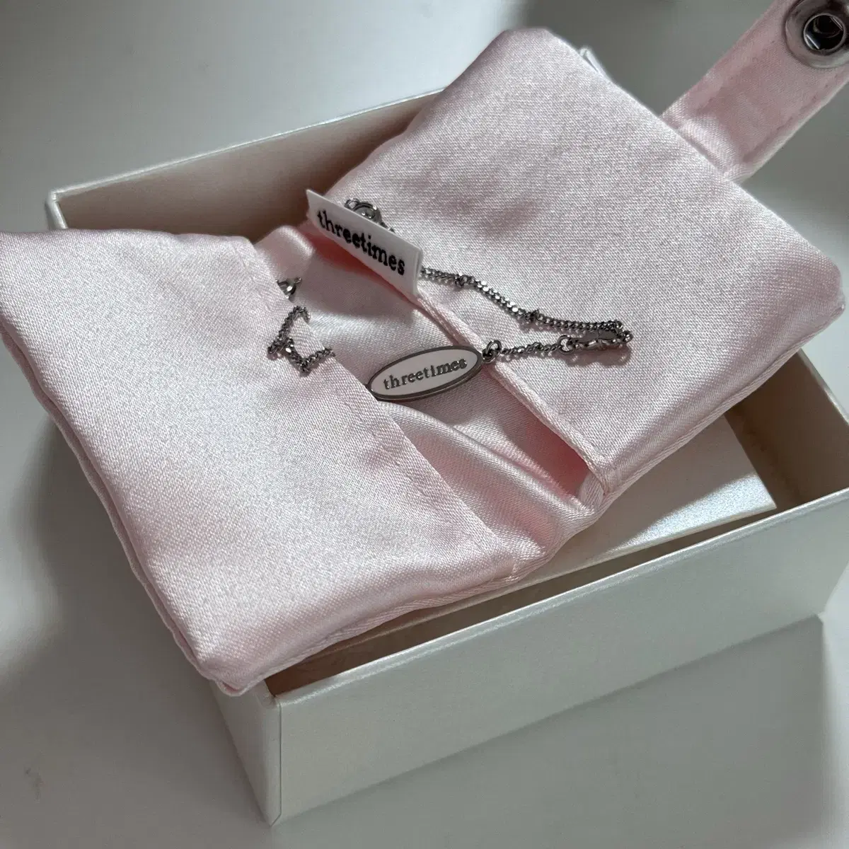 THREETIMES | 쓰리타임즈 (New) Threetimes Pink Almond