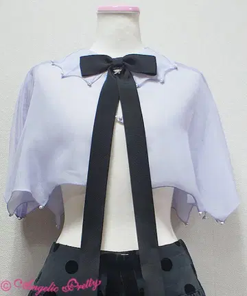 초레어 Angelic Pretty 라벤더 Magic Bat 올빼미 케이프