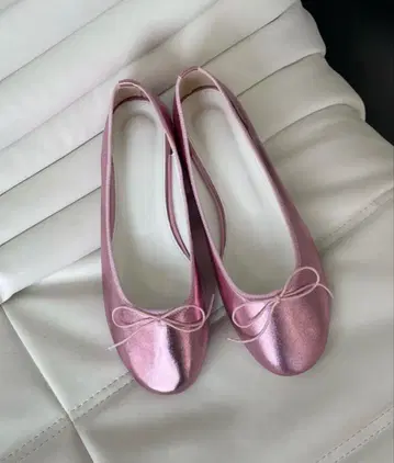 SANSeLF 오리지널 메탈릭 발레 슈즈 sans23a001