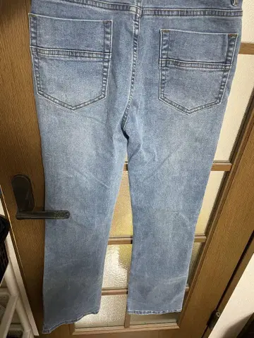 PANERO "FLARE DENIM PANTS" SKY BLUE