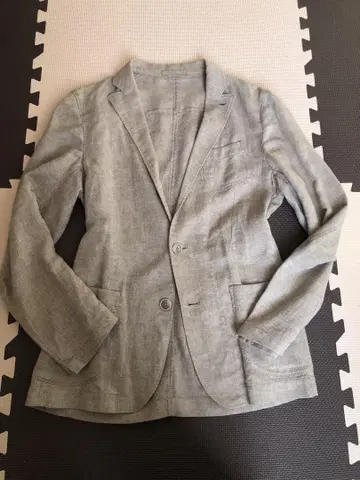 봄/여름 아이템 LARDINI 테일러드 자켓 마 혼방 린넨 사이즈 44