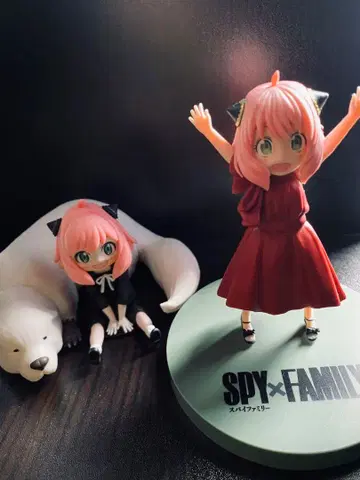 스파이 패밀리 아냐, 아냐 & 본드 프리미엄 피규어 2개 세트
