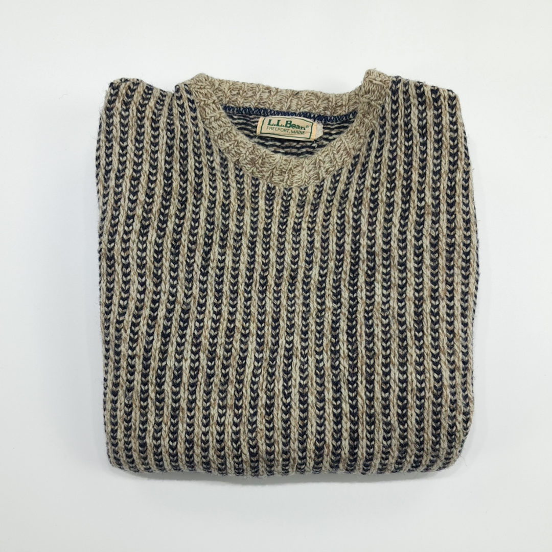 Cr622W_L LLBEAN 80s Birdeyes knit