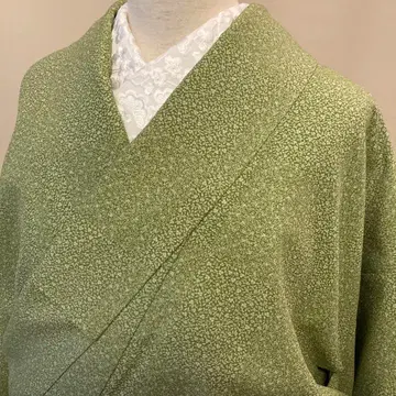 에도 코몬 이중 기모노 워셔블 기모노 실크?