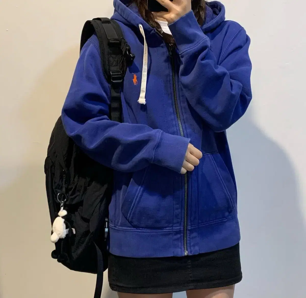 폴로 후드집업