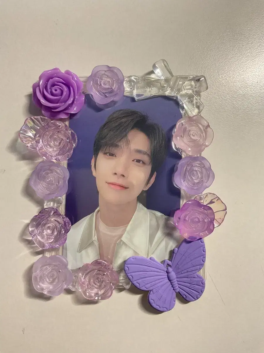 수제작 탑꾸 탑로더 꾸미기 데코덴 ㅅㅊㅇ)아이돌 세븐틴 아이브 캐럿랜드