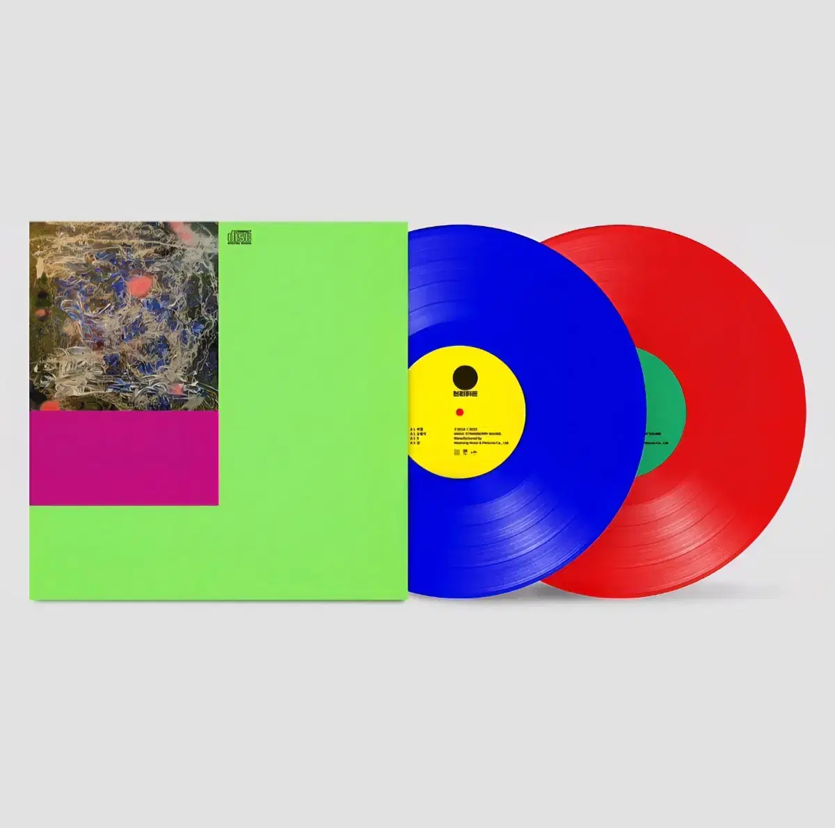 미개봉 한정판 컬러반 실리카겔 1집 lp