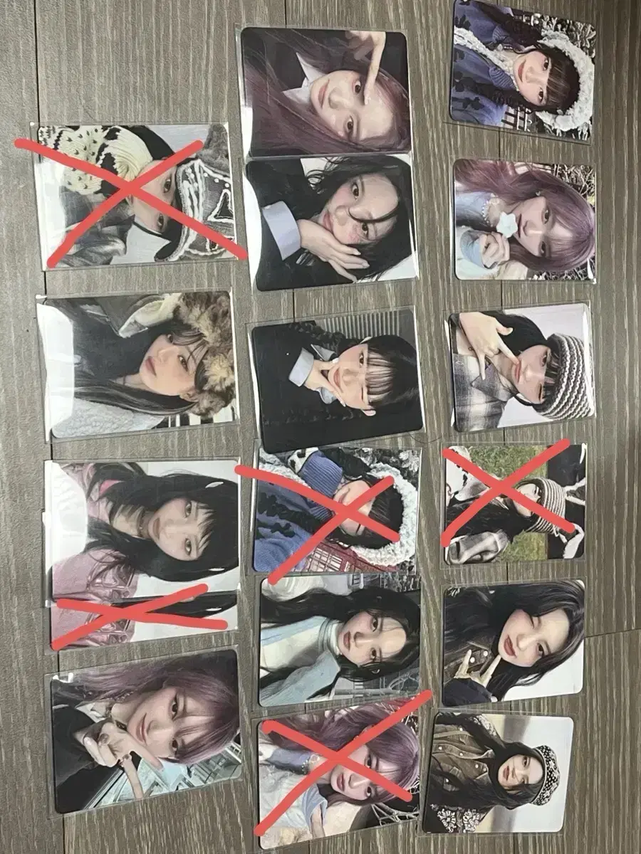 아이브 엠파시 가을 레이 원영 이서 포카 판매합니다!