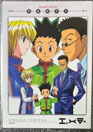 헌터X헌터 트레이딩 카드 모음집 곤 크라피카 레오리오