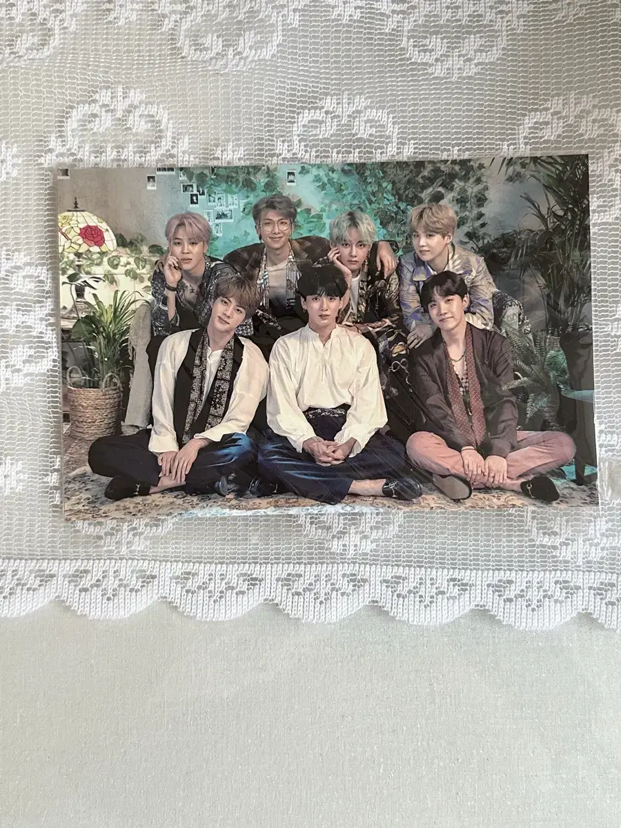 pre-order benefit postcard BTS Magic shop postcard