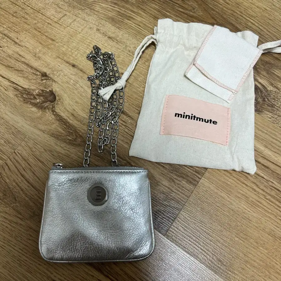 MINITMUTE | 미닛뮤트 Minute Muet BRETT MICRO Silver chain