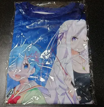 Re: 제로부터 시작하는 이세계 생활 렘 에밀리아 티셔츠 인형뽑기 경품