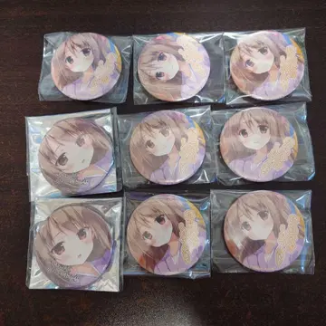 사쿠라의 구름*스카아렛트의 사랑 물의 연꽃 캔뱃지 9개 깡통 소프트