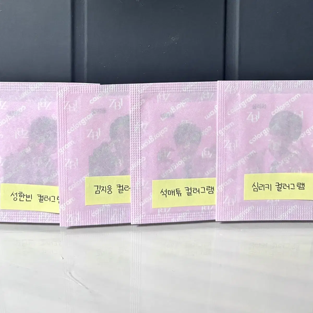 제베원 컬러그램 셀카 버전 판매