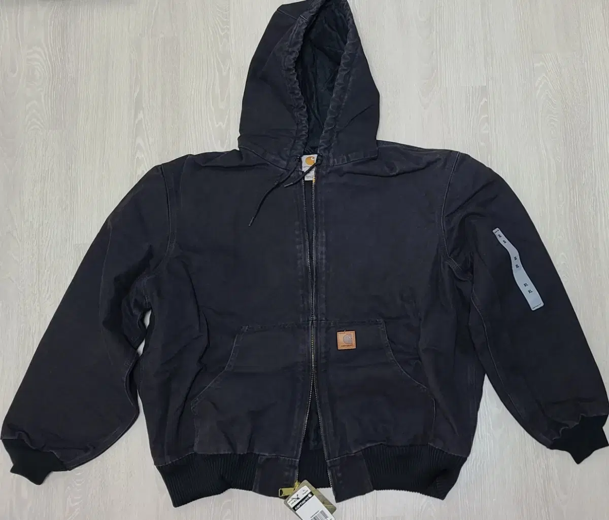 [데드스탁 XL]칼하트 J130 샌드스톤 액티브자켓 블랙