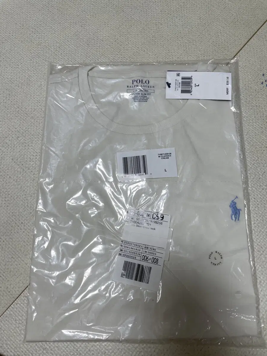폴로 반팔티 미개봉 상품