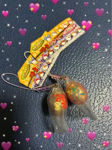키티 오미쿠지 스트랩