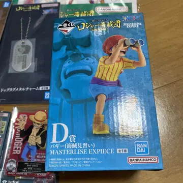제일복권 원피스 로저 해적단 D상 배기 피규어 하위상 세트