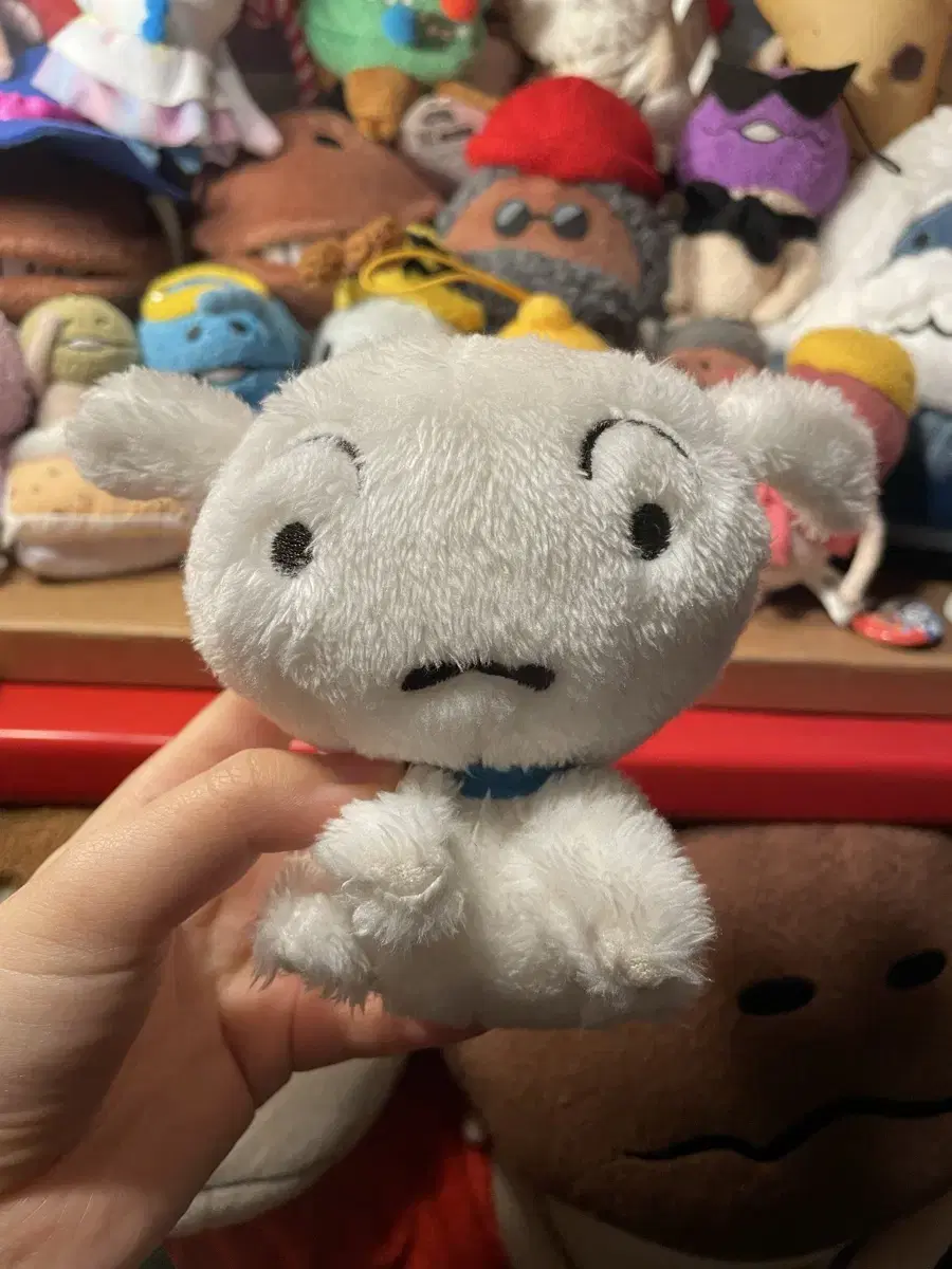 [고전]짱구는 못말려 흰둥이 인형 키링