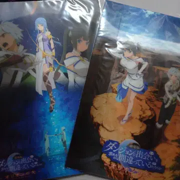 던전에서 만남을 찾는 것은 잘못된 것일까? 3D 포스터
