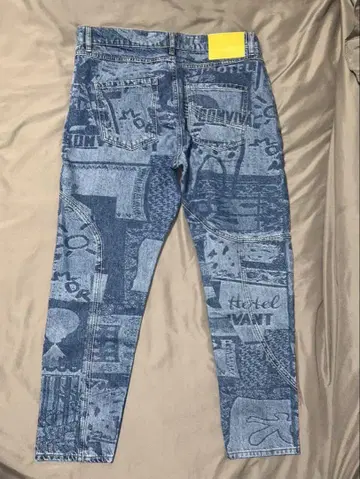 desigual 그래픽 프린트 데님 팬츠