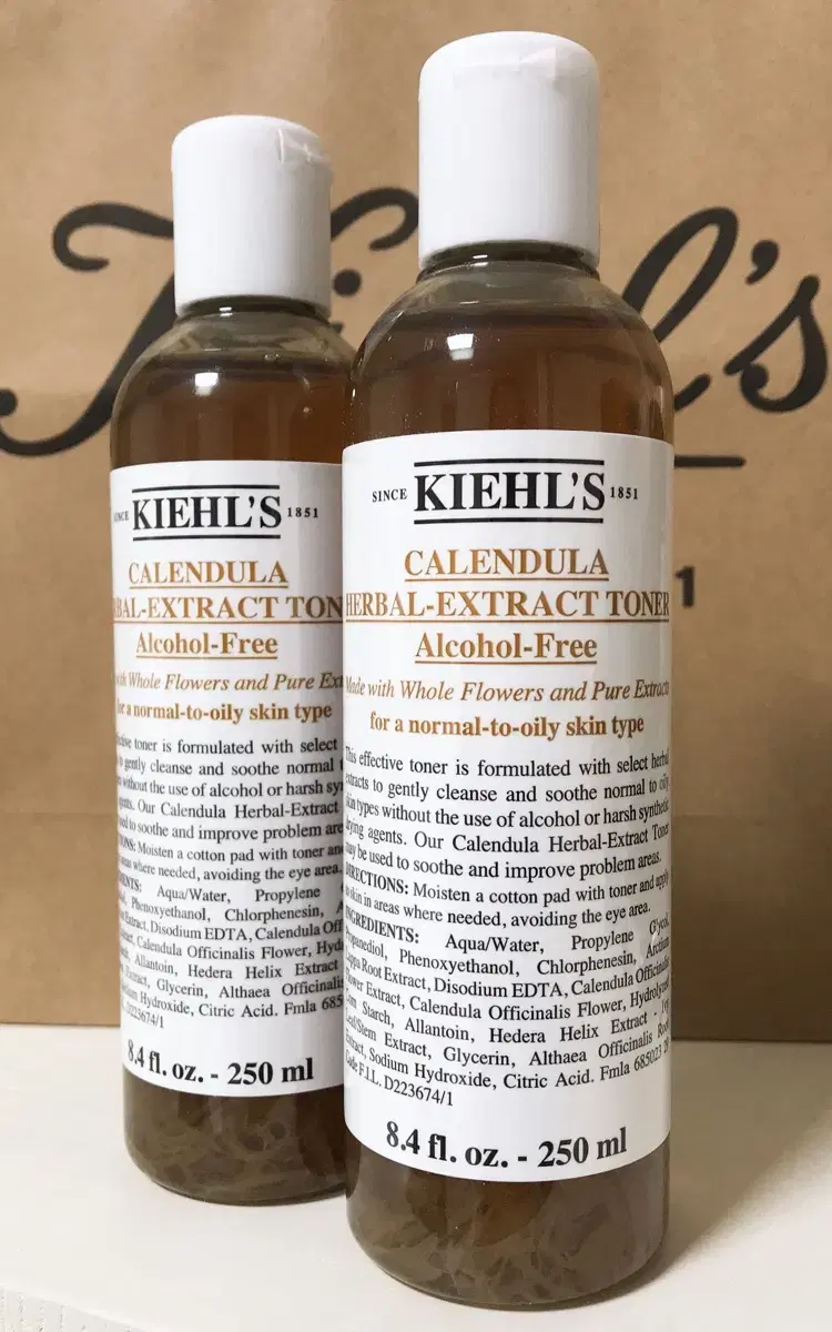 [백화점 정품] 키엘 칼렌듈라 꽃잎 토너 250ml