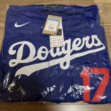 MLB 도쿄 시리즈 오타니 쇼헤이 유니폼 다저스 사이즈 M 패치 부착