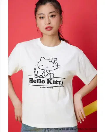 로데오 크라운스 (홍콩) 빈티지 키티 티셔츠