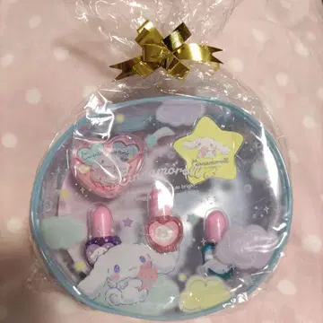 산리오 SR 시나모롤 숄더백 화장품 세트(네일 등)