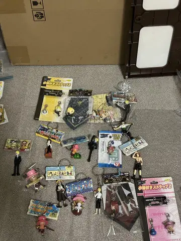 원피스 피규어 키링 세트 반프레스토