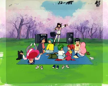 사랑과 용기의 돼지 소녀 뚤랑뚤랑 애니메이션 셀화