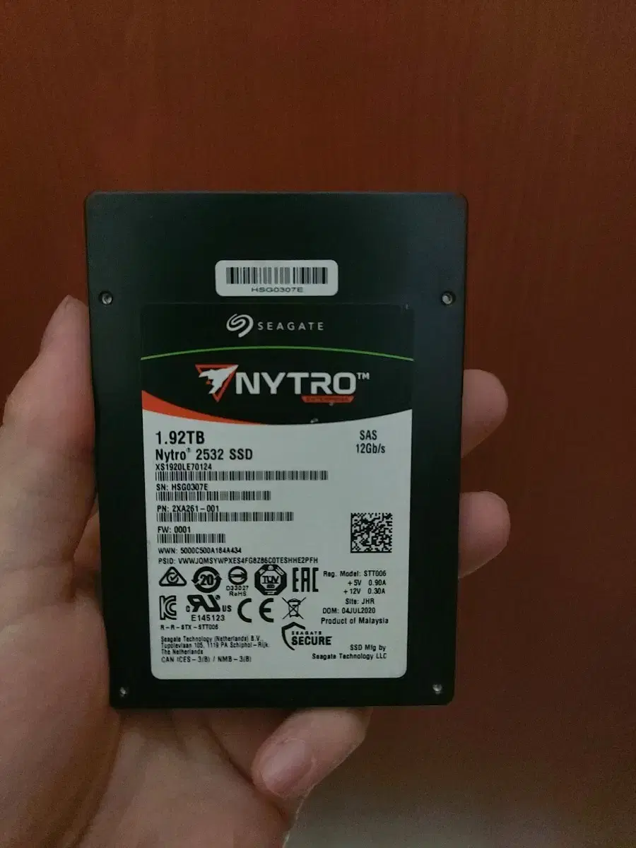 seagate[NYTRO] sas ssd 1.92Tb