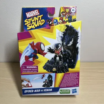 MARVEL STUNT SQUAD 스파이더맨 베놈 피규어