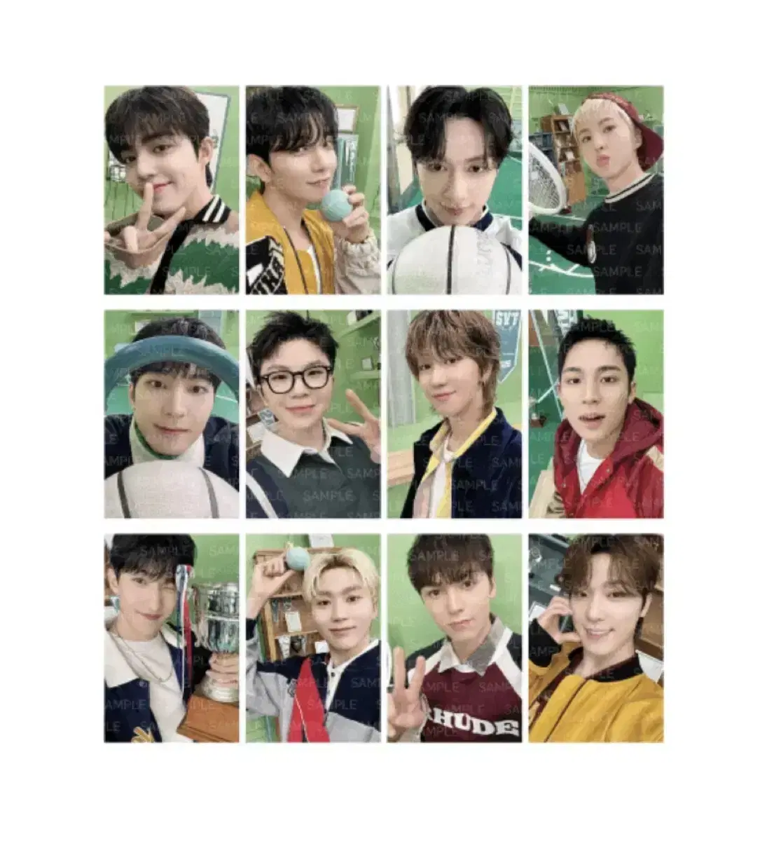세븐틴 2025 캐럿랜드 캐랜 스타디움 자켓 포카 분철