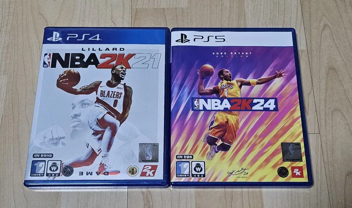 NBA2K21, NBA2K24 PlayStation CD