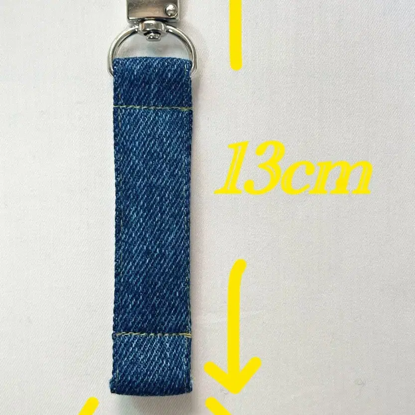 데님키링 가방키링 핸드메이드 에어팟키링 자동차키링 오토바이키링 1세트