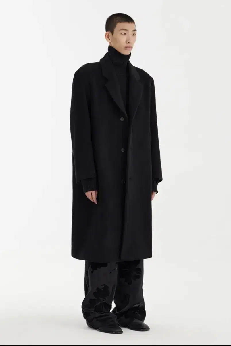 Youth 유스 22fw 오버사이즈 박스 코트 L