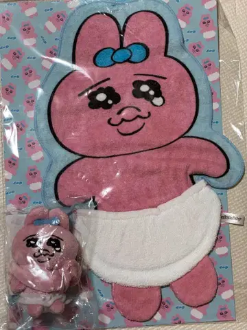 빤쮸토끼 다이컷 타월 스크런치 세트