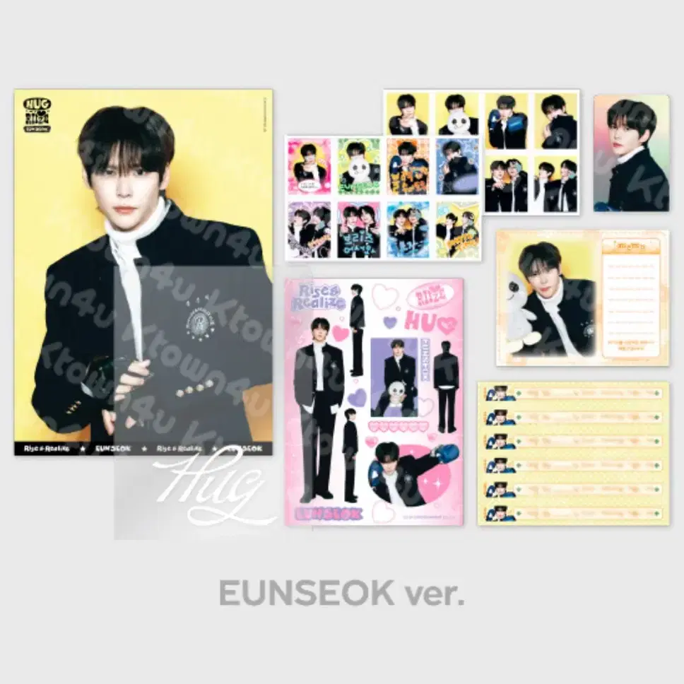 RIIZE ウンソク HUG ステーショナリーセット マガジンセット ポラロイド RIIZE | 라이즈 md eunseok wonbin Stationery Magazine Set SET