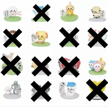 초코사프 치이카와(먼작귀) 피규어 7개 세트