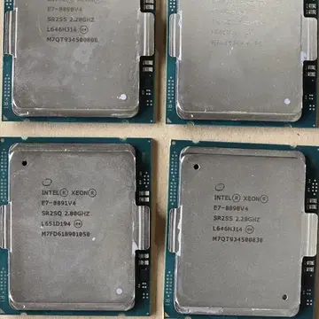 CPU E7-8890V4 24코어 x4 | 브랜드 중고거래 플랫폼, 번개장터
