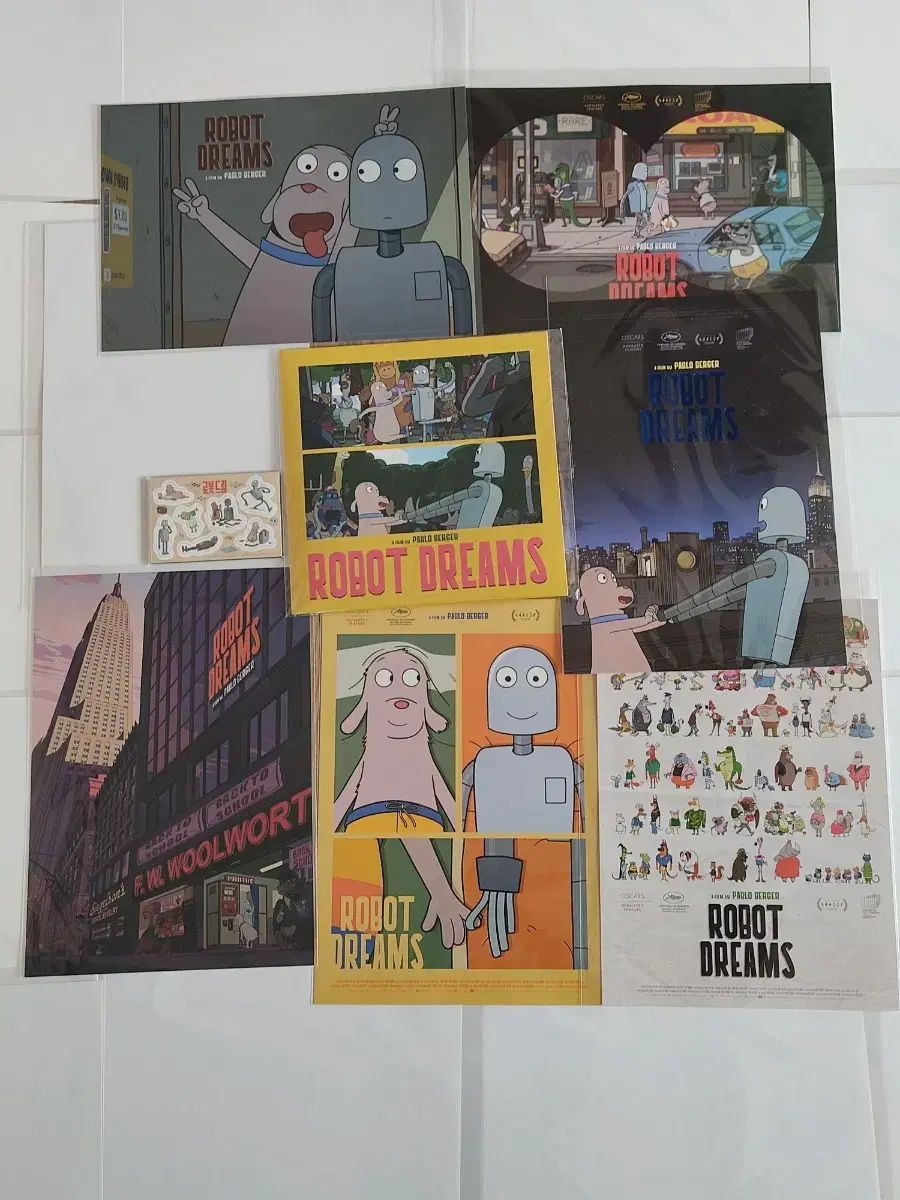 Robot Dream Artgraphy poster September 21 Package Paper Magnet